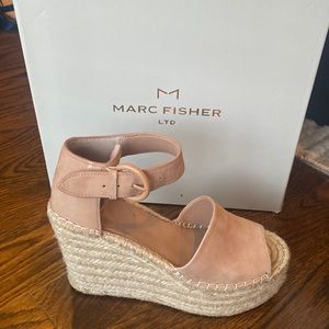 Marc Fisher Alida Heel in Dusty Pink